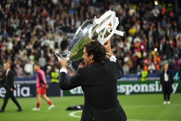 Raul Gonzalez Blanco during the Uefa Champions League match between Liverpool 0-1 Real Madrid at Stade de France on May 28, 2022 in Paris, France. Noxthirdxpartyxsales  (189758541)