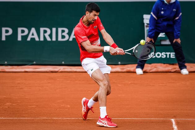 May 29, 2022, Paris, France, France: Novak DJOKOVIC of Serbia during the Day eight of Roland-Garros 2022, French Open 2022, Grand Slam tennis tournament at the Roland-Garros stadium on May 29, 2022 in Paris, France. Paris France - ZUMAm308 20220529_zsp_m308_008 Copyright: xMatthieuxMirvillex