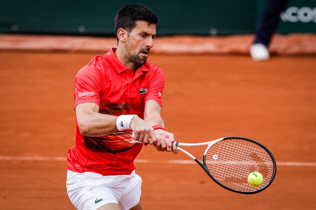 May 29, 2022, Paris, France, France: Novak DJOKOVIC of Serbia during the Day eight of Roland-Garros 2022, French Open 2022, Grand Slam tennis tournament at the Roland-Garros stadium on May 29, 2022 in Paris, France. Paris France - ZUMAm308 20220529_zsp_m308_009 Copyright: xMatthieuxMirvillex