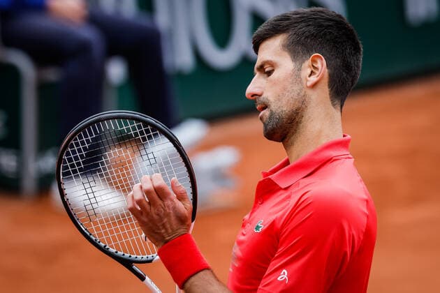 May 29, 2022, Paris, France, France: Novak DJOKOVIC of Serbia during the Day eight of Roland-Garros 2022, French Open 2022, Grand Slam tennis tournament at the Roland-Garros stadium on May 29, 2022 in Paris, France. Paris France - ZUMAm308 20220529_zsp_m308_011 Copyright: xMatthieuxMirvillex