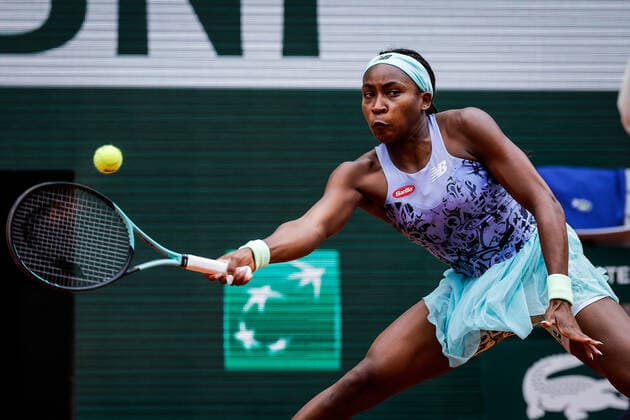 May 29, 2022, Paris, France, France: Coco GAUFF of United States during the Day eight of Roland-Garros 2022, French Open 2022, Grand Slam tennis tournament at the Roland-Garros stadium on May 29, 2022 in Paris, France. Paris France - ZUMAm308 20220529_zsp_m308_016 Copyright: xMatthieuxMirvillex