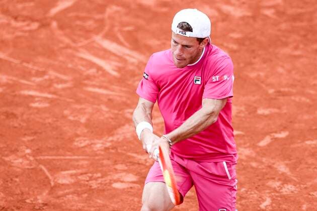 TENNIS - French Open 2022 PARIS,FRANCE,29.MAY.22 - TENNIS - ATP, Tennis Herren World Tour, French Open, Roland Garros, Grand Slam. Image shows Diego Schwartzman (ARG).  GEPAxpictures xPatrickxSteiner