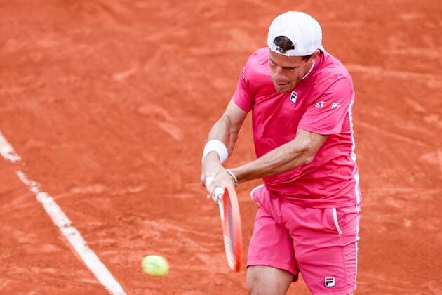 TENNIS - French Open 2022 PARIS,FRANCE,29.MAY.22 - TENNIS - ATP, Tennis Herren World Tour, French Open, Roland Garros, Grand Slam. Image shows Diego Schwartzman (ARG).  GEPAxpictures xPatrickxSteiner