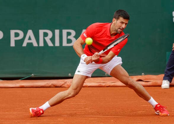 French Open 2022, Novak Djokovic (SRB) Tennis - French Open 2022 - Grand Slam ATP, Tennis Herren WTA, Tennis Damen ITF - Roland Garros - Paris - - France - 29 May 2022. Copyright: xJuergenxHasenkopfx
