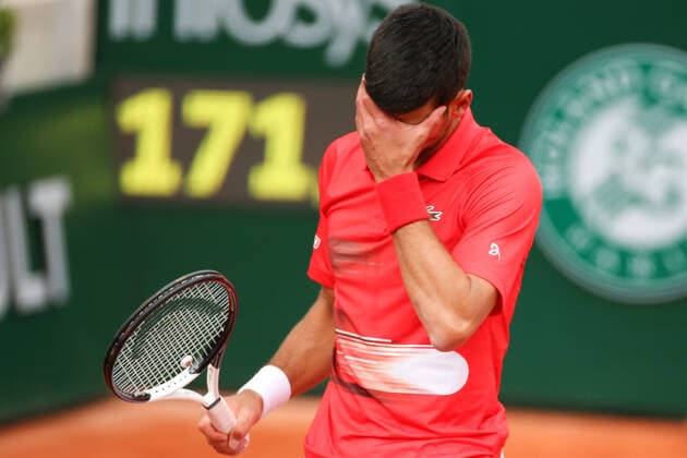 2022 French Open - Day Eight Novak Djokovic during his match against Diego Schwartzman on Suzanne Lenglen court in the 2022 French Open 4th Round PARIS France  Copyright: xIbrahimxEzzatx originalFilename:ezzat-notitle220529_np5Ij.jpg