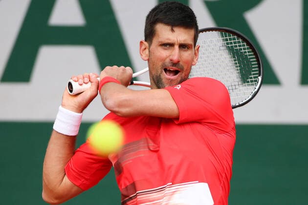 2022 French Open - Day Eight Novak Djokovic during his match against Diego Schwartzman on Suzanne Lenglen court in the 2022 French Open 4th Round PARIS France  Copyright: xIbrahimxEzzatx originalFilename:ezzat-notitle220529_npXdk.jpg