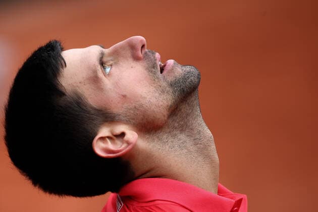 2022 French Open - Day Eight Novak Djokovic during his match against Diego Schwartzman on Suzanne Lenglen court in the 2022 French Open 4th Round PARIS France  Copyright: xIbrahimxEzzatx originalFilename:ezzat-notitle220529_np8rq.jpg