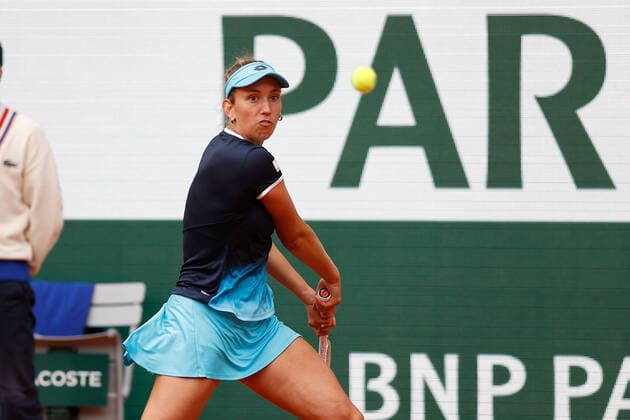 29.05.2022, Tennis, French Open 2022 Roland-Garros, FRA, Paris, Roland Garros v. li. Elise Mertens (BEL) Tennis, French Open 2022 Roland-Garros Paris Copyright: xBeckerxEibner-Pressefotox EP_hec