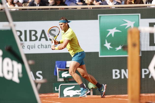 29.05.2022, Tennis, French Open 2022 Roland-Garros, FRA, Paris, Roland Garros Bild: v. li. Rafael Nadal (ESP) Copyright: HMBxMedia AntonioxBorga