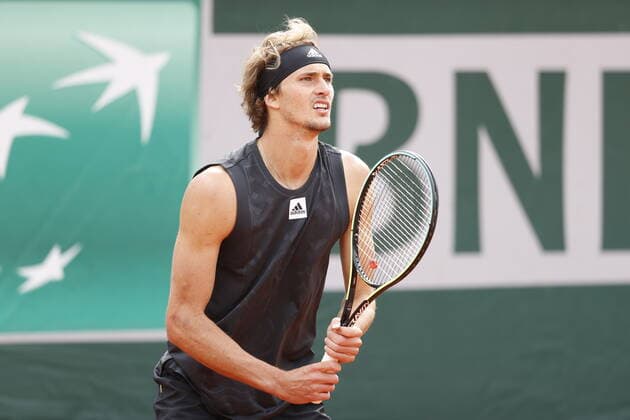 29.05.2022, Tennis, French Open 2022 Roland-Garros, FRA, Paris, Roland Garros Bild: v. li. Alexander Zverev (GER) Copyright: HMBxMedia AntonioxBorga