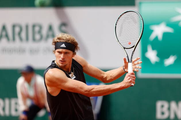 29.05.2022, Tennis, French Open 2022 Roland-Garros, FRA, Paris, Roland Garros v. li. Alexander Zverev (GER) Tennis, French Open 2022 Roland-Garros Paris Copyright: xBeckerxEibner-Pressefotox EP_hec