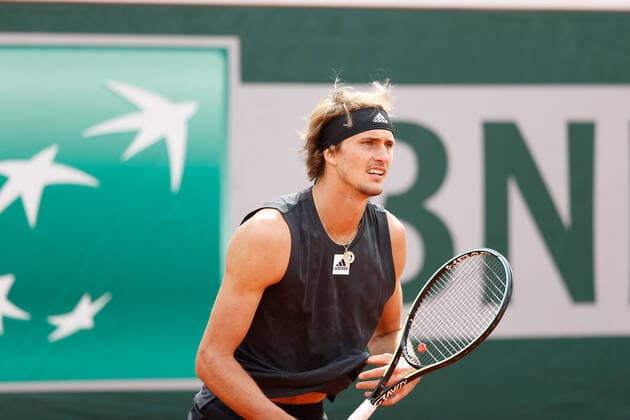 29.05.2022, Tennis, French Open 2022 Roland-Garros, FRA, Paris, Roland Garros v. li. Alexander Zverev (GER) Tennis, French Open 2022 Roland-Garros Paris Copyright: xBeckerxEibner-Pressefotox EP_hec
