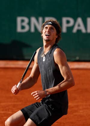 French Open 2022, Alexander Zverev (GER) Tennis - French Open 2022 - Grand Slam ATP, Tennis Herren WTA, Tennis Damen ITF - Roland Garros - Paris - - France - 29 May 2022. Copyright: xJuergenxHasenkopfx