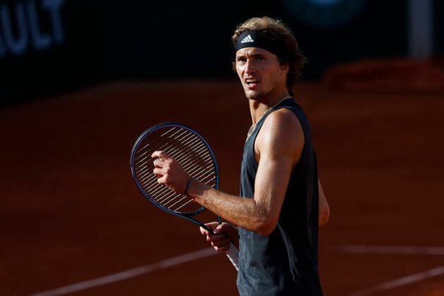 French Open 2022, Alexander Zverev (GER) Tennis - French Open 2022 - Grand Slam ATP, Tennis Herren WTA, Tennis Damen ITF - Roland Garros - Paris - - France - 29 May 2022. Copyright: xJuergenxHasenkopfx