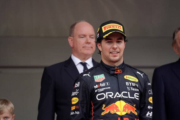 FORMULA 1 GRAND PRIX DE MONACO 2022 29.05.2022, Monaco Circuit, Monte Carlo, FORMULA 1 GRAND PRIX DE MONACO 2022 , im Bild Sieger Sergio Perez (MEX), Oracle Red Bull Racing