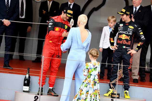 Formel 1 GP von Monaco 2022 Podium; Formel 1 Monaco am 29.05.2022 Copyright: xBEAUTIFULxSPORTS Erlhofx