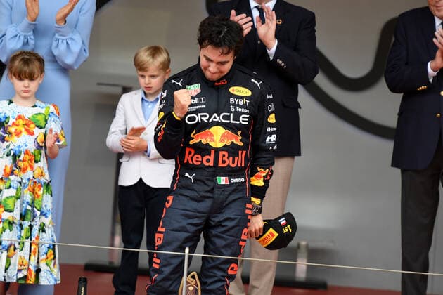 Formel 1 GP von Monaco 2022 Sergio Perez (MEX) Red Bull Racing; Formel 1 Monaco am 29.05.2022 Copyright: xBEAUTIFULxSPORTS Erlhofx