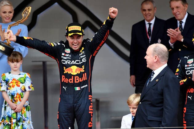Formel 1 GP von Monaco 2022 Sergio Perez (MEX) Red Bull Racing; Formel 1 Monaco am 29.05.2022 Copyright: xBEAUTIFULxSPORTS Erlhofx