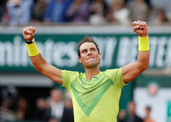 French Open 2022, Rafael Nadal (ESP) Tennis - French Open 2022 - Grand Slam ATP, Tennis Herren WTA, Tennis Damen ITF - Roland Garros - Paris - - France - 29 May 2022. Copyright: xJuergenxHasenkopfx