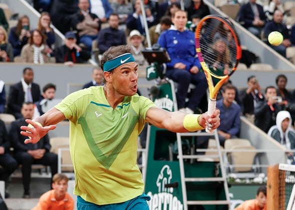 French Open 2022, Rafael Nadal (ESP) Tennis - French Open 2022 - Grand Slam ATP, Tennis Herren WTA, Tennis Damen ITF - Roland Garros - Paris - - France - 29 May 2022. Copyright: xJuergenxHasenkopfx