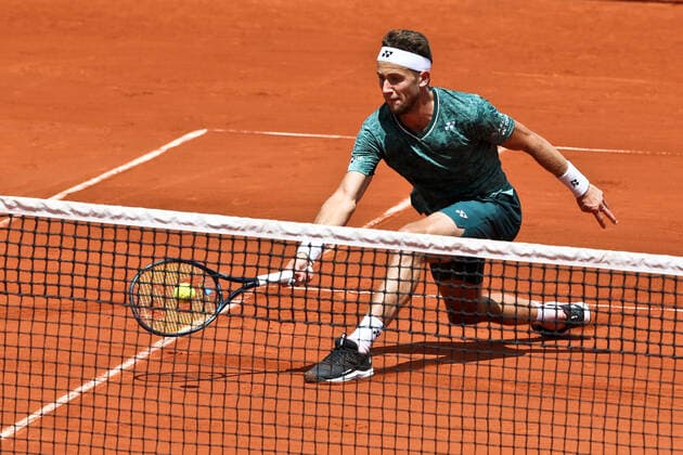Roland Garros 2022 PARIS, IF - 30.05.2022: ROLAND GARROS 2022 - Casper Ruud (NOR) during the Roland Garros 2022 tournament held in Paris, France. (Photo: Andre Chaco Fotoarena) x2213069x  AndrexChaco