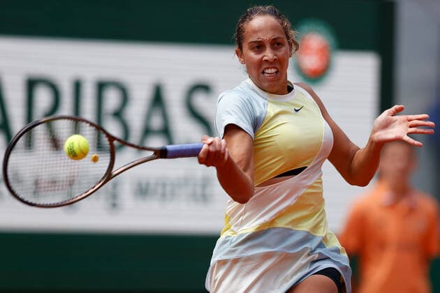 30.05.2022, Tennis, French Open 2022 Roland-Garros, FRA, Paris, Roland Garros v. li. Madison Keys (USA) Tennis, French Open 2022 Roland-Garros Paris Copyright: xBeckerxEibner-Pressefotox EP_hec