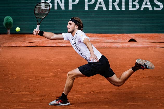 May 30, 2022, Paris, France, France: Stefanos TSITSIPAS of Greece during the Day nine of Roland-Garros 2022, French Open 2022, Grand Slam tennis tournament at the Roland-Garros stadium on May 30, 2022 in Paris, France. Paris France - ZUMAm308 20220530_zsp_m308_023 Copyright: xMatthieuxMirvillex