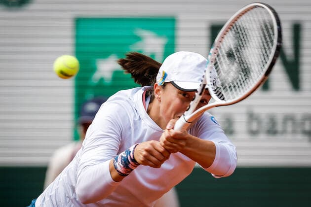 May 30, 2022, Paris, France, France: Iga SWIATEK of Poland during the Day nine of Roland-Garros 2022, French Open 2022, Grand Slam tennis tournament at the Roland-Garros stadium on May 30, 2022 in Paris, France. Paris France - ZUMAm308 20220530_zsp_m308_033 Copyright: xMatthieuxMirvillex