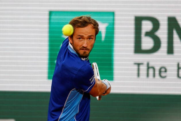 30.05.2022, Tennis, French Open 2022 Roland-Garros, FRA, Paris, Roland Garros Bild: v. Daniil Sergejewitsch Medvedev Copyright: HMBxMedia AntonioxBorga