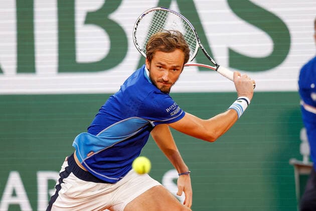 30.05.2022, Tennis, French Open 2022 Roland-Garros, FRA, Paris, Roland Garros Bild: v. Daniil Sergejewitsch Medvedev Copyright: HMBxMedia AntonioxBorga