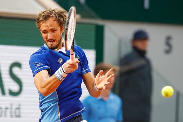 30.05.2022, Tennis, French Open 2022 Roland-Garros, FRA, Paris, Roland Garros Bild: v. Daniil Sergejewitsch Medvedev Copyright: HMBxMedia AntonioxBorga