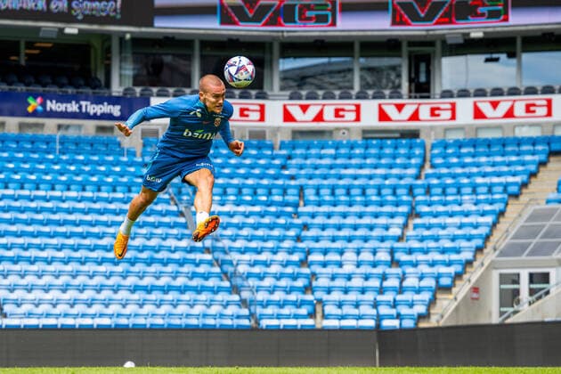 Sport Themen der Woche KW22 Sport Bilder des Tages 220531 Leo ostigard of the Norwegian national football team during a training session on May 31, 2022 in Oslo. Photo: Vegard Grott BILDBYRAN kod VG VG0280 bbeng fotball football fotboll nations league norge norway trening träning training *** 220531 Leo ostigard of the Norwegian national football team during a training session on May 31, 2022 in Oslo Photo Vegard Grott BILDBYRAN kod VG VG0280 bbeng fotball football fotboll nations league norge norway training träning training,  Copyright: VEGARDxGRoTT BB220531VG024