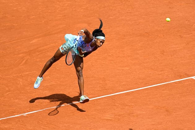 Coco Gauff ( USA ) - TENNIS : Roland Garros 2022 - Internationaux de France - 31 05 2022 FedericoPestellini Panoramic 