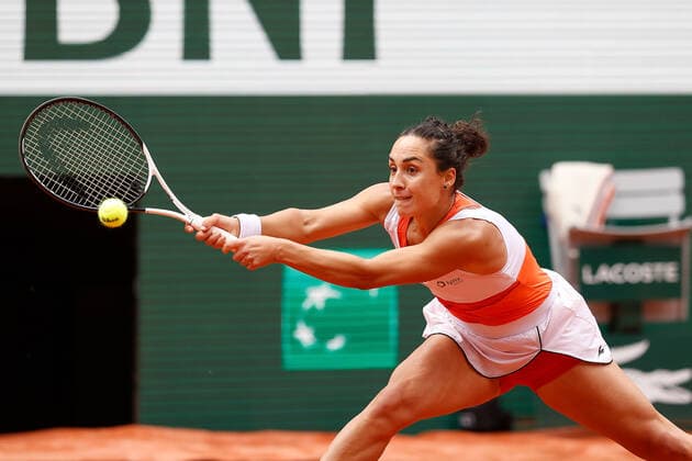 31.05.2022, Tennis, French Open 2022 Roland-Garros, FRA, Paris, Roland Garros Bild: v.l. Martina Trevisan (ITA) Copyright: HMBxMedia AntonioxBorga