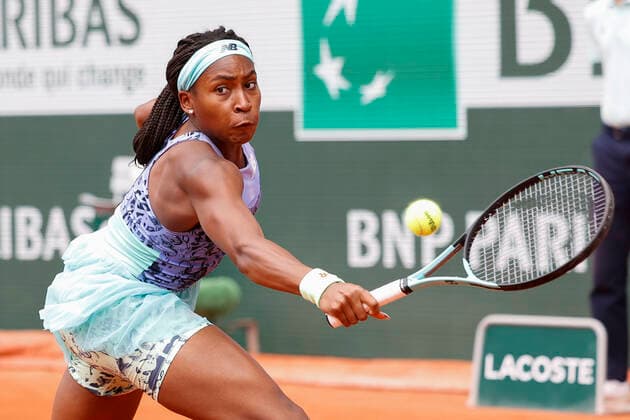 French Open 2022, Cori (Coco) Gauff Tennis - French Open 2022 - Grand Slam ATP, Tennis Herren WTA, Tennis Damen ITF - Roland Garros - Paris - - France - 31 May 2022. Copyright: xJuergenxHasenkopfx