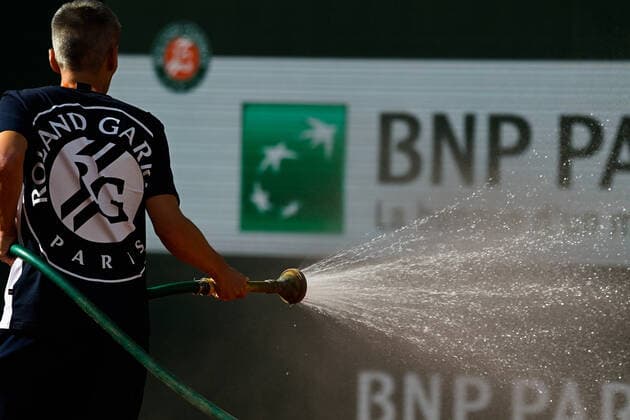 Illustration arrosage TENNIS : Roland Garros 2022 - Internationaux de France - 31 05 2022 FedericoPestellini Panoramic 