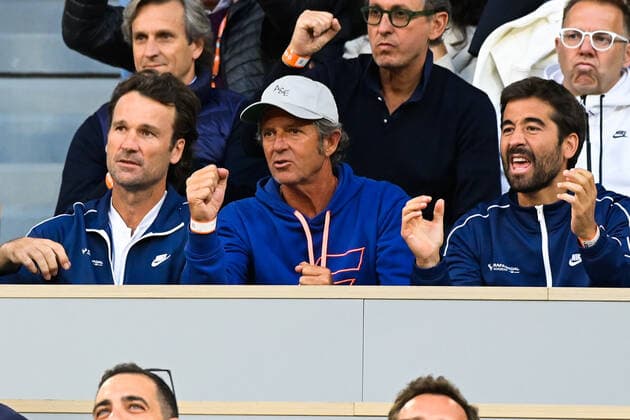 Carlos Moya ( entraineur ) TENNIS : Roland Garros 2022 - Internationaux de France - 31 05 2022 FedericoPestellini Panoramic 