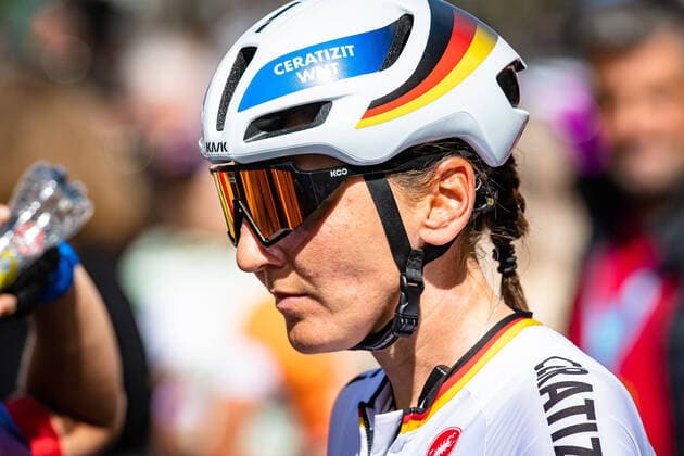 BRENNAUER Lisa: LOTTO Thüringen Ladies Tour 2022 - 6. Stage BRENNAUER Lisa ( GER ) CERATIZIT - WNT PRO CYCLING TEAM ( WNT ) - GER Querformat - quer - horizontal - Landscape - Event Veranstaltung: LOTTO Thüringen Ladies Tour - 6. Stage - Category Kategorie: Cycling - Road cycling, Rad, Radsport, Strasse - Cycling Tour - Elite Women - 2.Pro - Location Ort: Europe Germany - Thüringen - Start & Finish: Altenburg - Discipline: Road Race ( RR ) - Cycling Tour - 6. Stage - Distance: 104,3km - Date Datum: 29.05.2022 Sunday -
