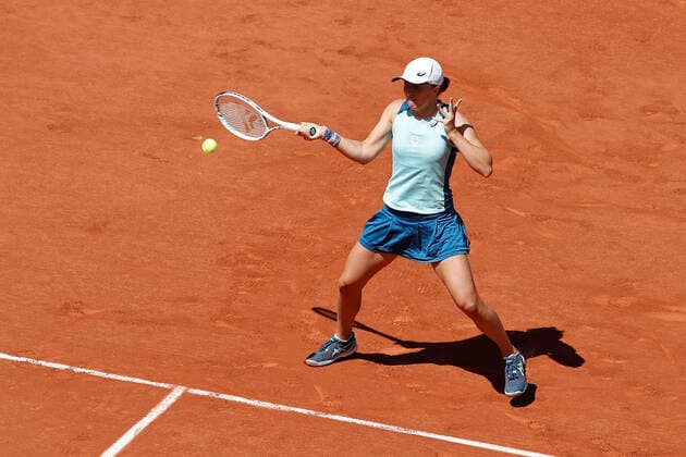 Iga Swiatek Vs Daria Kasatkina - 1 2 Finale TENNIS : Roland Garros 2022 - 02 06 2022 MichaelBaucher Panoramic 