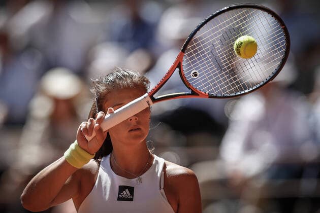 Demi-finale Dames entre Iga SWIATEK (POL) et Daria KASATKINA (RUS) TENNIS : Roland Garros 2022 - 02 06 2022 AurelienMorissard Panoramic 