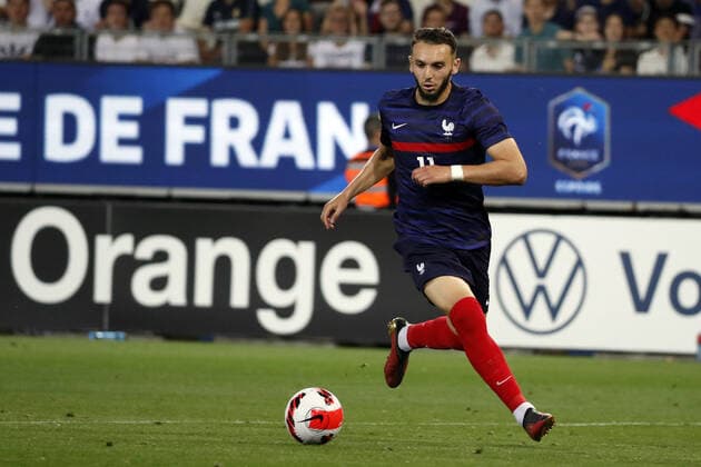 Gouiri amine France FOOTBALL : France vs Serbie - Espoirs - Eliminatoires Euro 2023 - Grenoble - 02 06 2022 StephanePillaud Panoramic 