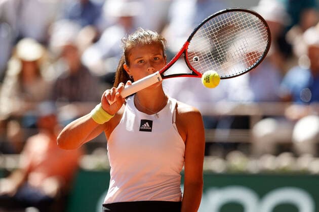 02.06.2022, Tennis, French Open 2022 Roland-Garros, FRA, Paris, Roland Garros v. li. Darja Sergejewna Kassatkina Tennis, French Open 2022 Roland-Garros Paris Copyright: xBeckerxEibner-Pressefotox EP_hec