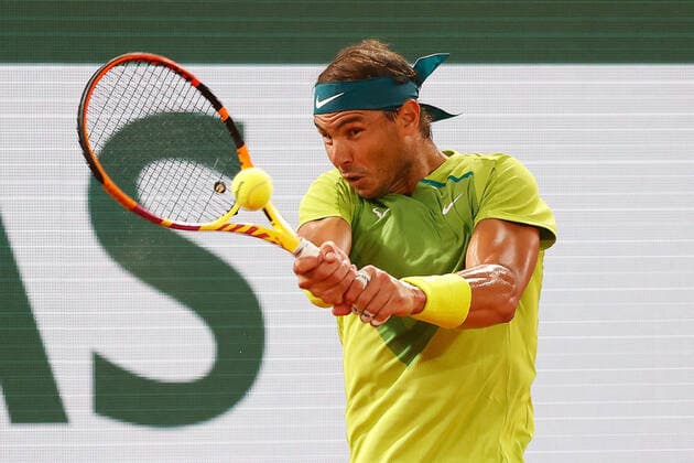 03.06.2022, Tennis, French Open 2022 Roland-Garros, FRA, Paris, Roland Garros Bild: v. li. Rafael Nadal (ESP) Copyright: HMBxMedia AntonioxBorga