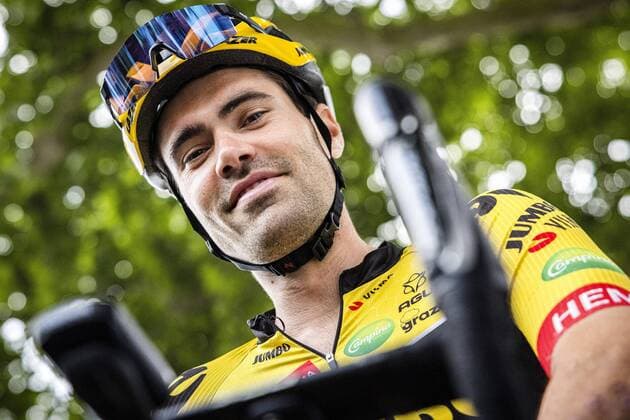 2022-06-03 20:38:47 MAASTRICHT - Cyclist Tom Dumoulin prior to the start of the RSM-Wealer Ronde, a criterium in Maastricht. Dumoulin will end his career after this season. ANP ROB ENGELAAR netherlands out - belgium out Maastricht xVIxxIVx