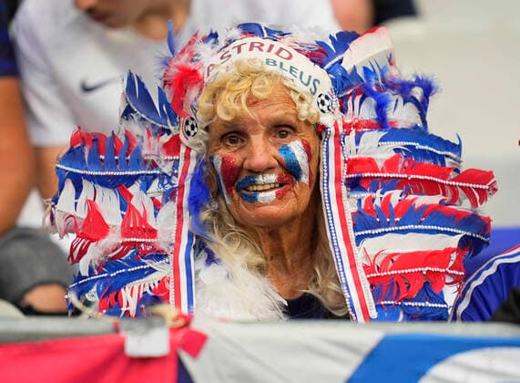 June 3, 2022: fans during France against Denmark, UEFA Nations League Group Stage at Stade de France, Paris, France. CSM. Paris France - ZUMAc04_ 20220603_zaf_c04_052 Copyright: xUlrikxPedersenx