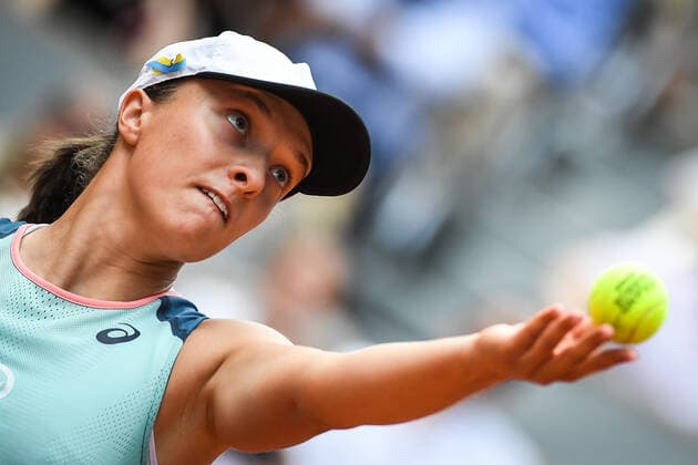 June 4, 2022, Paris, France, France: Iga SWIATEK of Poland during the Day fourteen of Roland-Garros 2022, French Open 2022, Grand Slam tennis tournament at the Roland-Garros stadium on June 04, 2022 in Paris, France. Paris France - ZUMAm308 20220604_zsp_m308_002 Copyright: xMatthieuxMirvillex