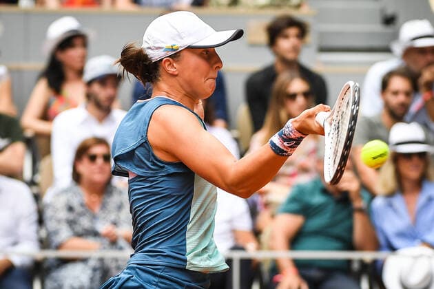 June 4, 2022, Paris, France, France: Iga SWIATEK of Poland during the Day fourteen of Roland-Garros 2022, French Open 2022, Grand Slam tennis tournament at the Roland-Garros stadium on June 04, 2022 in Paris, France. Paris France - ZUMAm308 20220604_zsp_m308_005 Copyright: xMatthieuxMirvillex