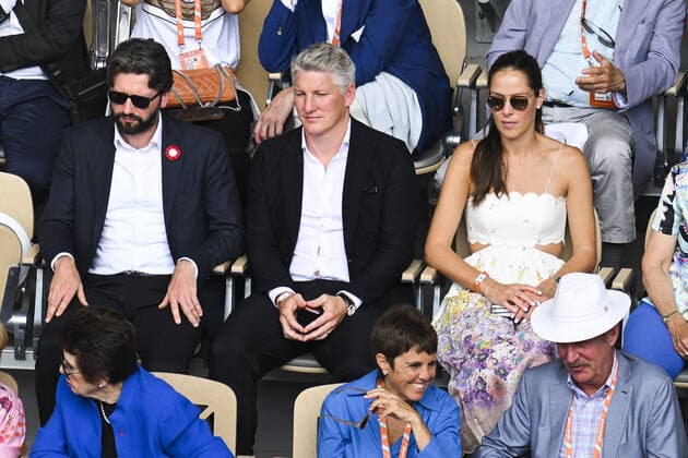 Bastian Schweinsteiger TENNIS : Roland Garros 2022 - Finale simple femme - 04 06 2022 JBAutissier Panoramic 