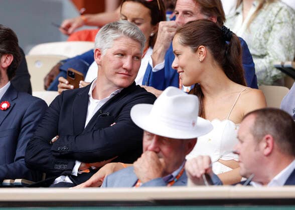 Feature French Open in Paris, Bastian Schweinsteiger und Ehefrau Ana Ivanovic in der Ehrenloge Tennis - French Open in Paris 2022 - Grand Slam - French Open in Paris - - 4 June 2022. Copyright: xJuergenxHasenkopfx