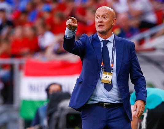 Hungary v England UEFA Nations League Marco Rossi manager of Hungary during the UEFA Nations League match between England and Hungary at the Puskas Stadium, Budapest Content Not Available For UK Newspapers Copyright: xPaulxChestertonx FIL-16979-0099 UK Newspapers OUT